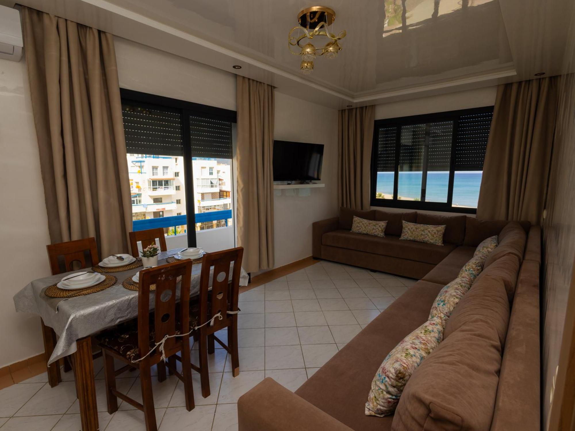 Luxury Vista Mar Apartment Martil Extérieur photo
